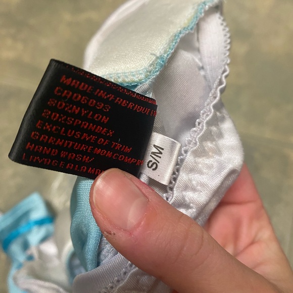 Blue Coquette Mini Dress - Picture 4 of 5